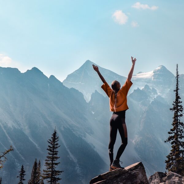 mountains, canada, girl, outlook, snow, nature, mountain landscape, hiking, happy, wide, landscape, excited, woman, canada, hiking, hiking, hiking, happy, happy, happy, happy, happy, excited